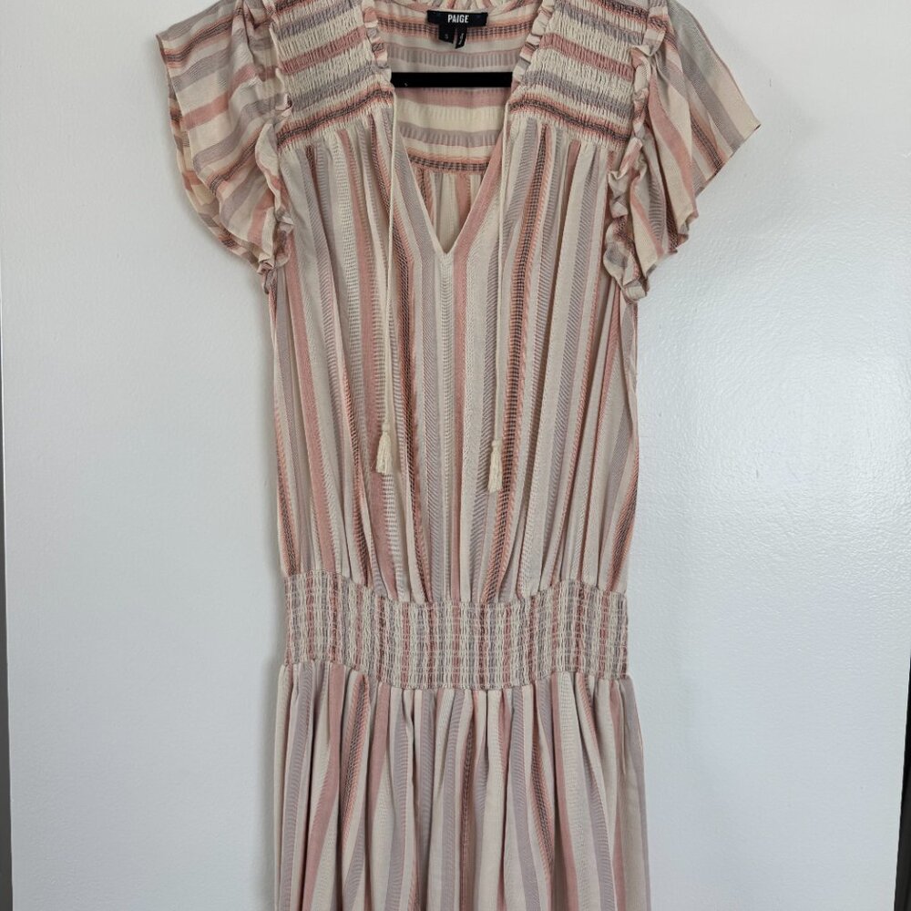 Paige Christina White Mini Dress (Size Small)